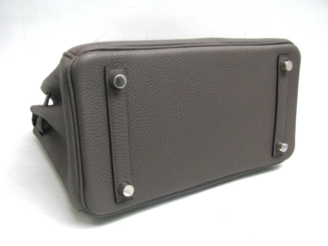 エルメス バーキン25(トゴ/エタン/シルバー/金具)